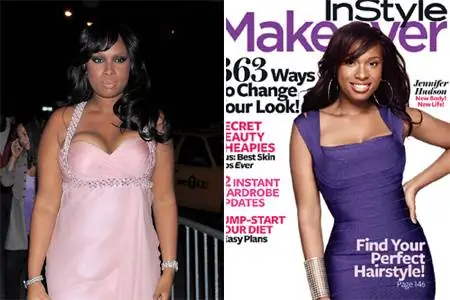 Преображение года Дженнифер Хадсон