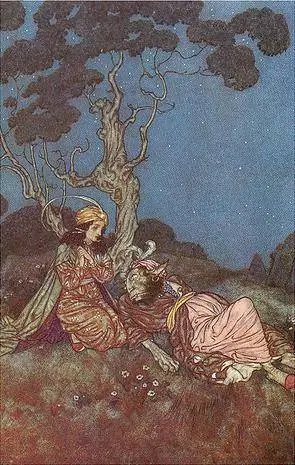 Время семейных историй - Красавица, Чудовище и фиолетовый цветок