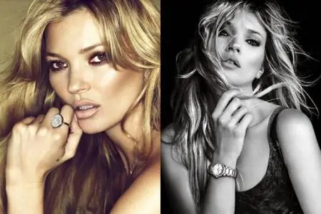 Похожие рекламные фото Кейт Мосс