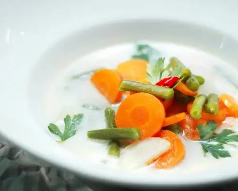 летний суп-пюре