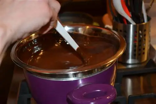 Шоколадный бисквит готов