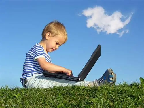 Stockfresh 172668 child-with-notebook-sit-blue-sky-with-cloud si
