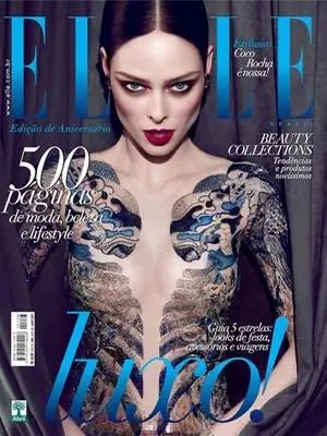 Он отфотошопил Elle Coco Rocha на куски