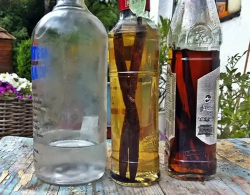 Водка, экстракт ванильный полуфабрикат, экстракт готовый