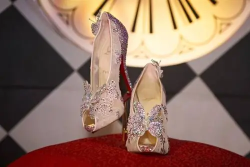Так получились туфли Louboutin Cinderella