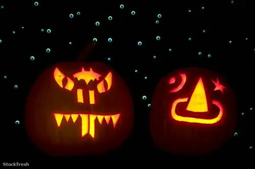 Обычные тыквенные лица с изюминкой