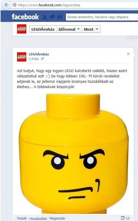 Магазин зацепился за экономных покупателей LEGO и объявил о них в Facebook