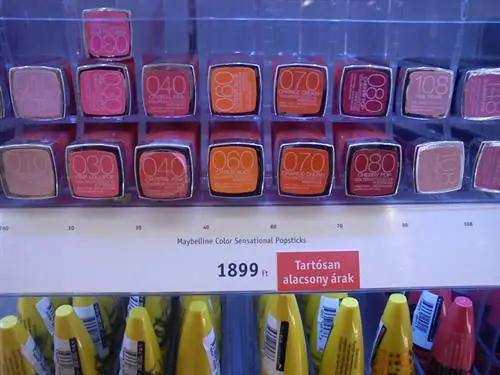 Помады Maybelline в аптеке: оттенок 125 недоступен