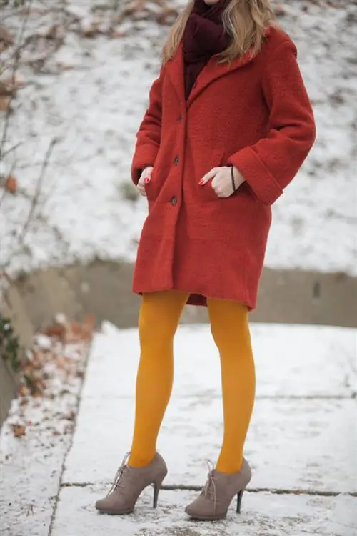 Чулки, смешанные с кашемиром, работали