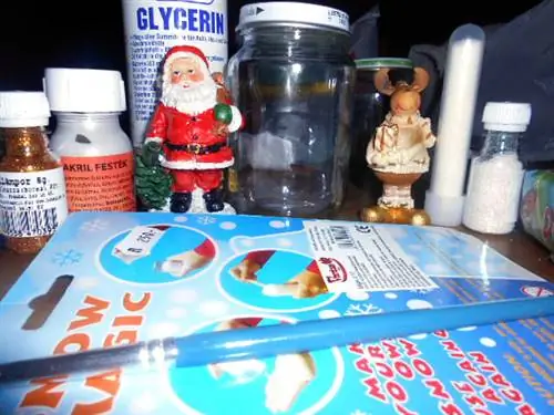 Как сделать снежный шар