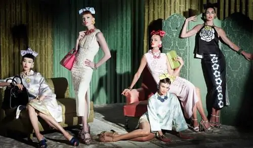 Сон Хи Ким в рекламе Miu Miu Resort 2013