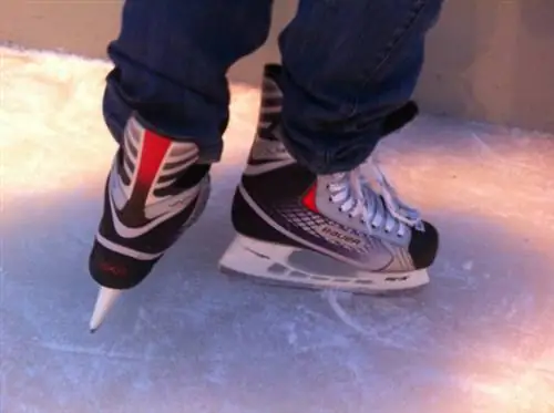 Это определенно его пробный скейт: Bauer Vapor X:05 от Intersport