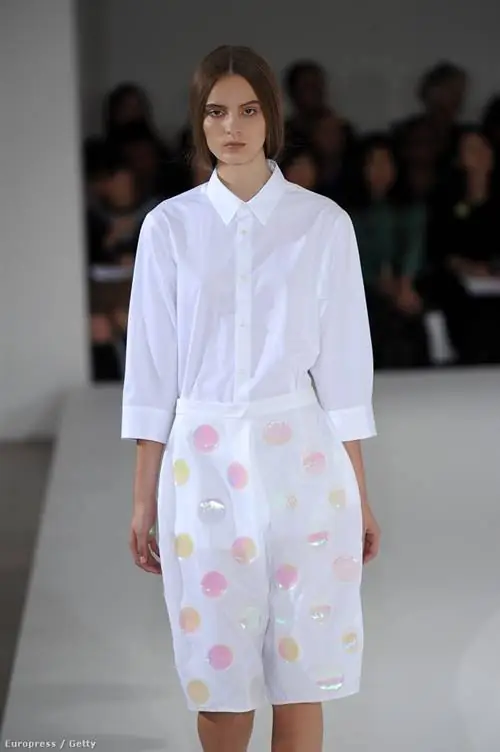 Белая рубашка оверсайз: круто, от Jil Sander
