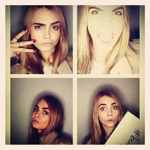 При необходимости он может сделать четыре вида гримас