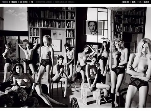 Нажмите на картинку: всю серию можно увидеть на странице Haus of Style журнала V!