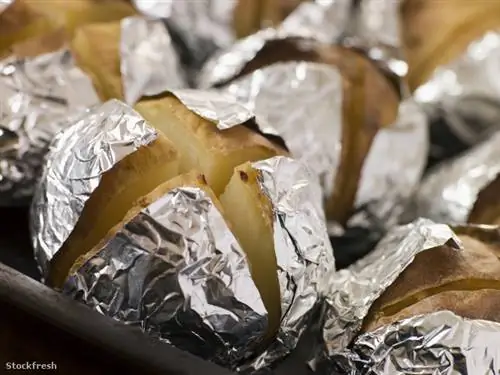 Stockfresh 79811 лоток-картофель в мундире, завернутый в фольгу, размерM