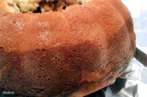 Куглоф с кремом из фундука для начинающих