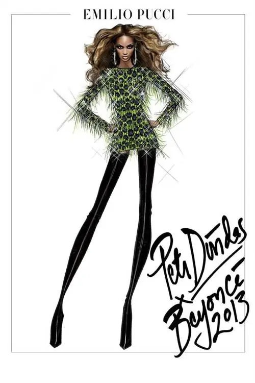 Это изумрудно-зеленое платье певица еще не рассекретила, но лучше, если будет поздно