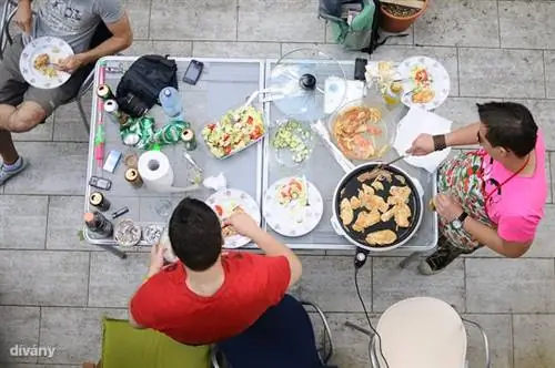 Это основы вечеринки в саду