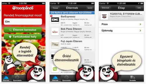 Заказать пиццу со смартфона?