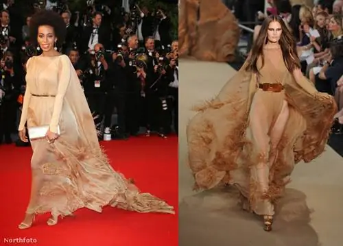 Стихи об одежде в Каннах с подиума