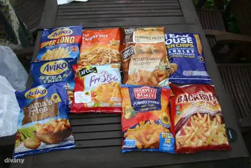 Большой картофель фри