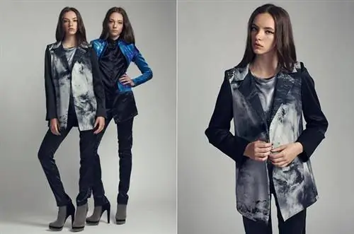 Ката Сегеди была вдохновлена абстрактными формами и зимним пейзажем