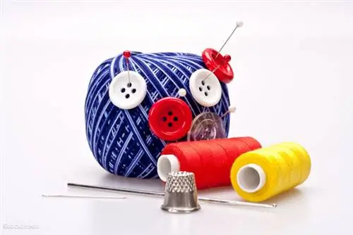 stockfresh 769321 булавки-в-шерстяном-шарике-с-пуговицами sizeM