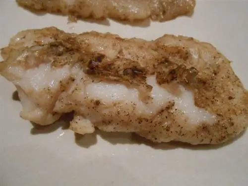 Натуральное рыбное филе. он не расстроился