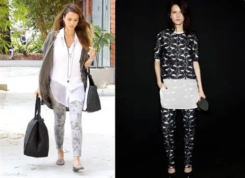 Джессика Альба и модель BCBG Макс Азриа тоже не блеснули в прозрачном свете