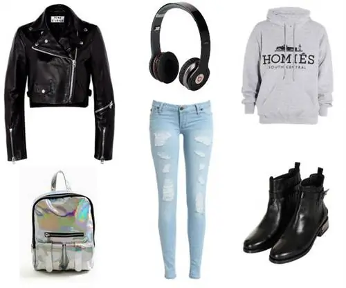 Биты больше подходят к свободным комплектам кожаная куртка-сапоги-кроссовки