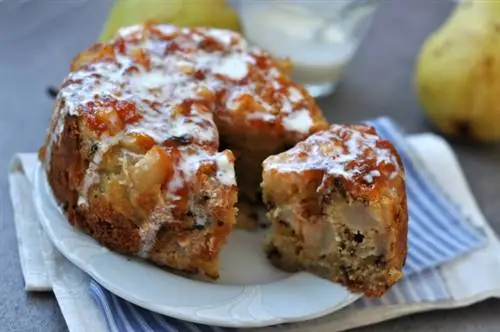 Пятничное печенье: груша, лесной орех, темный шоколад