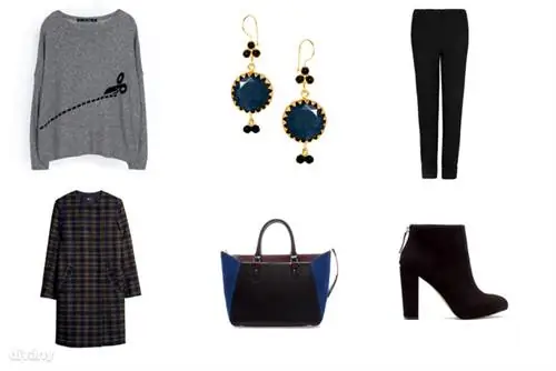 Свитер - 9995 HUF (Zara), брюки - 9995 HUF (Mango), куртка - 17990 HUF (H&M), серьги - 45,83 EUR (Asos), сумка - 13995 HUF (Zara), ботильоны - 11995 HUF (Bershka) Свитер - 9995 HUF (Zara), брюки - 9995 HUF (Mango), куртка - 17990 HUF (H&M), серьги - 45,83 EUR (Asos), сумка - 13995 HUF (Zara), ботильоны - 11995 HUF (Bershka)