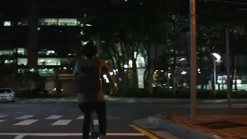 Похоже на НЛО во время езды на велосипеде