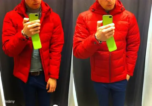 Это Tatuum, куртка за 28 000 долларов, в которой, к нашему большому удивлению - за такие деньги - есть перья и пух