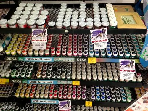 Это только вкус того количества краски, которое можно найти в магазине