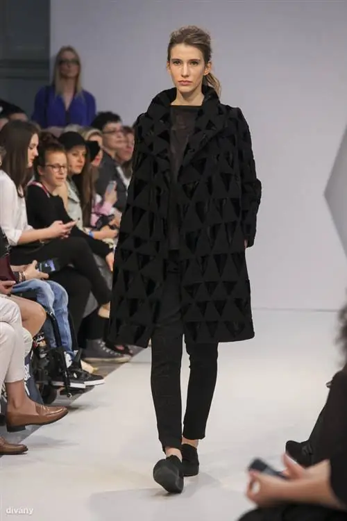 Осенне-зимняя коллекция Je Suis Belle отчасти была вдохновлена важнейшими тезисами перспективы и оптики