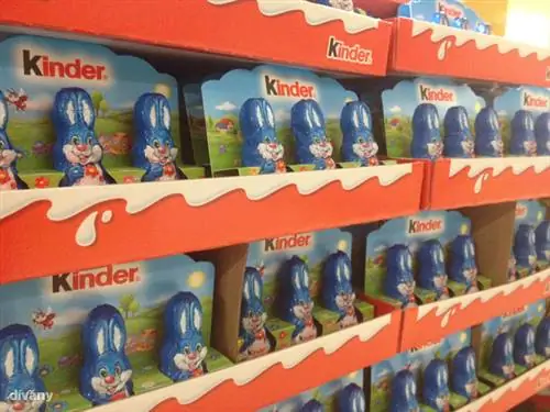 Киндер шоколадные зайчики