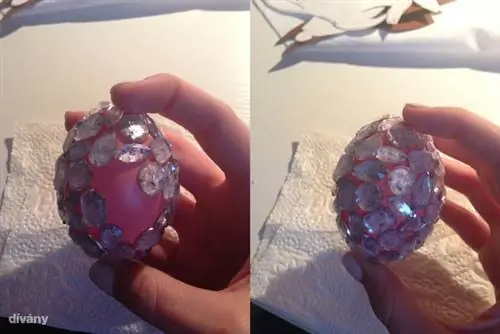 Слева незавершенная работа, справа готовая версия