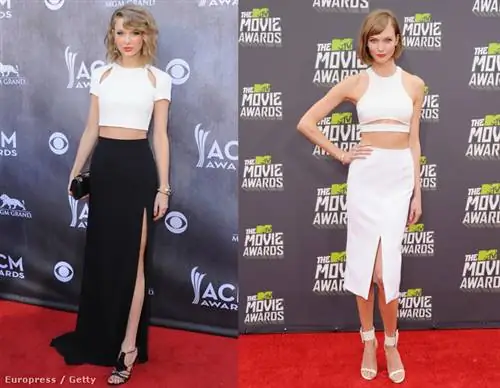 Тейлор Свифт и Карли Клосс тоже влюбились в платья с вырезами