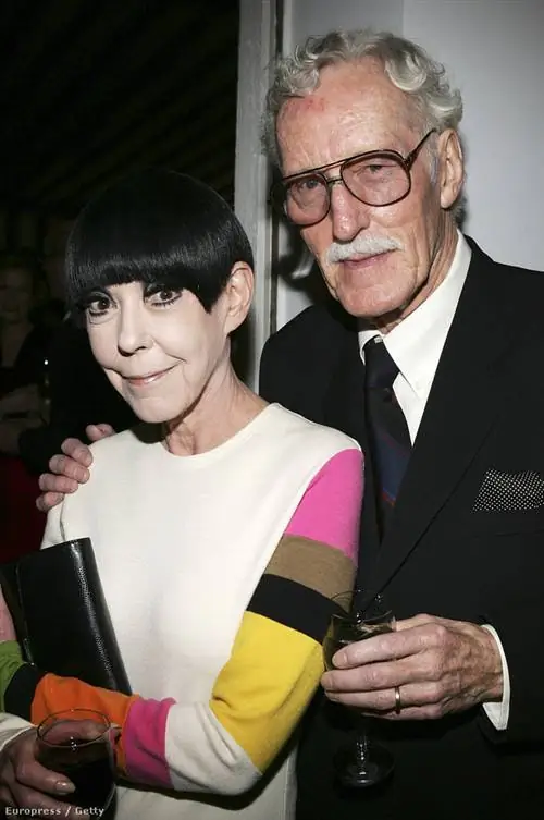 Пегги Моффит и ее муж-фотограф Уильям Клэкстон в 2006 году