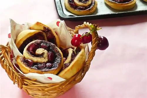 Пятничное печенье: вишнево-шоколадная улитка