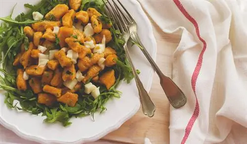 Ньокки из сладкого картофеля домашнего приготовления