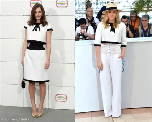 Кира Найтли и Хлоя Морец в Chanel