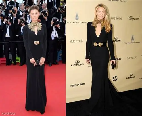 Такое платье с неброским вырезом