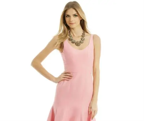 Например, розовое платье Halston Heritage можно было взять напрокат за 125 долларов (28 270 форинтов), если бы у нас был американский адрес