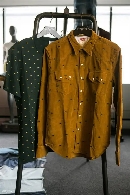 Мы также посетили шоу-рум Levi's…