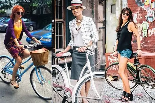 Вот как стильно ездить на велосипеде