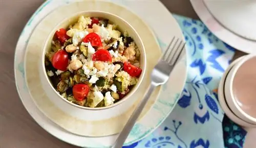 Быстрый ужин из кускуса