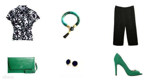 Рубашка - 4890 форинтов (F&F), брюки - 11995 форинтов (Mango), серьги - 500 форинтов (Látomás), браслет - 7900 форинтов (Soie Essentielle), сумка - 63,38 евро (Matt & Nat/Asos), обувь - 5995 форинтов (Зара)